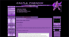 Desktop Screenshot of castleparadox.com